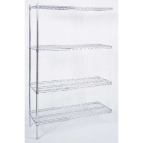 Epoxy Super Renforcé Kit D'Accolage 2 Pieds + 4 Tablettes 140 cm