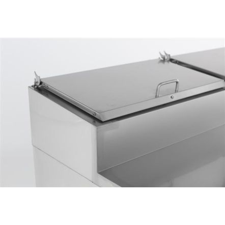 Saladette 2 portes, 6 x 1/3 GN
