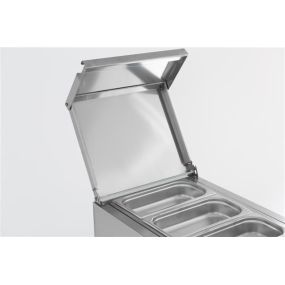 Saladette réfrigérée 1 porte - GN 1/1