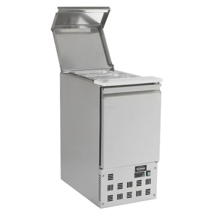 Saladette réfrigérée 1 porte - GN 1/1