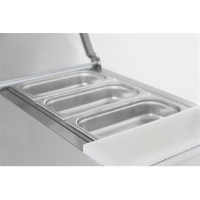 Saladette réfrigérée 1 porte - GN 1/1