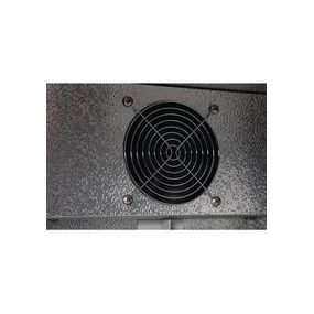 Arrière bar réfrigéré 3 portes pleines 320 litres noir