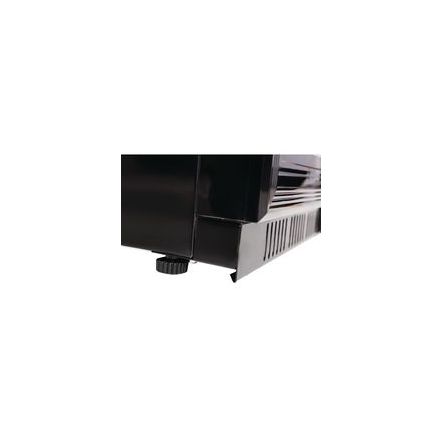 Arrière bar réfrigéré 3 portes pleines 320 litres noir