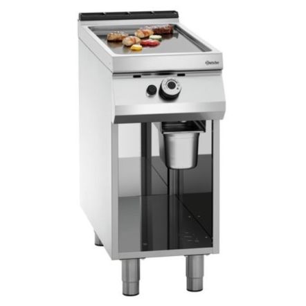Plancha gaz sur placard ouvert profondeur 900 mm longueur 400 ou 800 mm - Bartscher