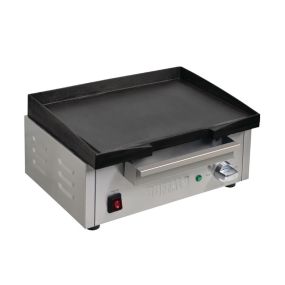 Plaque de cuisson professionnelle électrique de comptoir longueur 440 mm en fonte - Buffalo