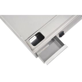 Plaque de cuisson professionnelle électrique de comptoir profondeur 460 mm en acier poli - Buffalo