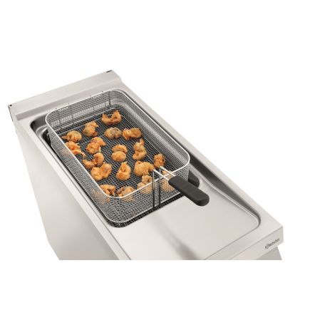Friteuse électrique professionnelle de 1 ou 2 cuve de 20 litres profondeur 900 mm sur coffre - Bartscher