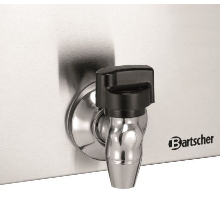 Friteuse électrique pro 1 ou 2 cuves 4 à 18 litres profondeur 530 mm longueur de 200 à 575 mm à poser sur table - Bartscher