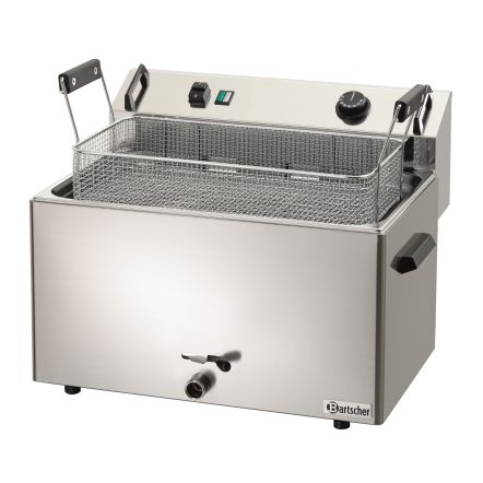 Friteuse à beignets électrique professionnelle 1 cuve de 16 ou 30 litres profondeur 470 ou 650 mm - Bartscher