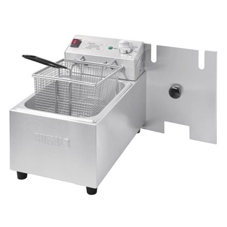 Friteuse électrique professionnelle 5 à 10 litres avec minuterie numérique à poser sur table - Buffalo