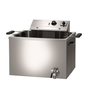 Friteuse à beignets 1 cuve de 50 litres profondeur 630 longueur 650 mm à poser sur table - Bartscher