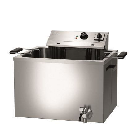 Friteuse à beignets 1 cuve de 50 litres profondeur 630 longueur 650 mm à poser sur table - Bartscher