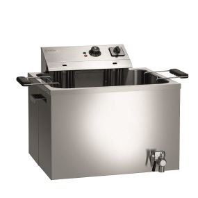 Friteuse à beignets 1 cuve de 50 litres profondeur 630 longueur 650 mm à poser sur table - Bartscher