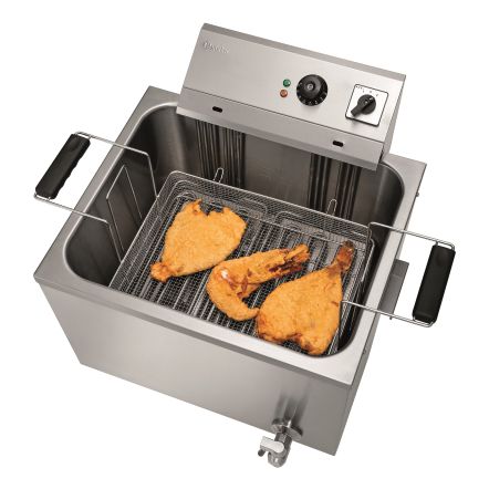Friteuse à beignets 1 cuve de 50 litres profondeur 630 longueur 650 mm à poser sur table - Bartscher
