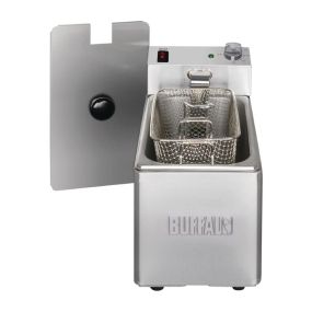 Friteuse électrique professionnelle 3 à 6 litres à poser sur table - Buffalo