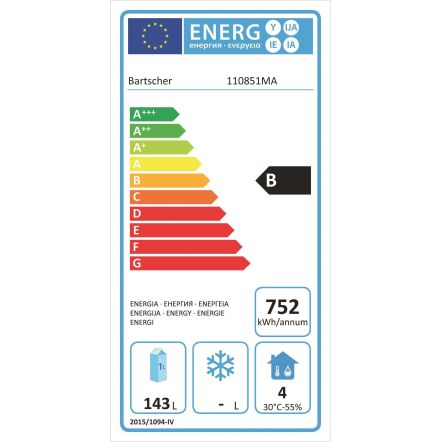 Table réfrigérée positive professionnelle 2 portes avec ou sans dosseret froid ventilé profondeur 700 mm - Bartscher