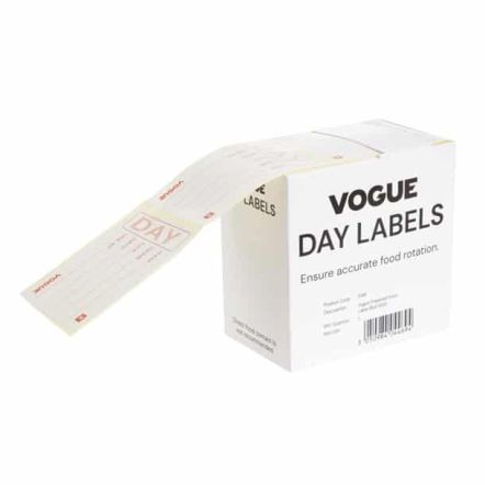 Etiquettes pour produits préparés (lot de 500) - Vogue