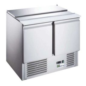 Saladette frigorifique couvercle inox 2 ou 3 portes prof. 700 - Afi Collin Lucy