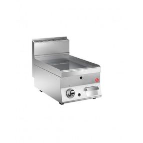 Grillade gaz ou élec. prof. 650 mm chrome dur lisse ou rainuré long. 400 à 1000 mm à poser - Baron