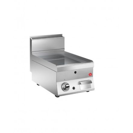 Grillade gaz ou élec. prof. 650 mm chrome dur lisse ou rainuré long. 400 à 1000 mm à poser - Baron