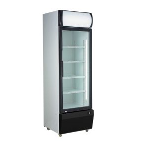 Vitrine à boissons réfrigérée vitrée 1 à 3 portes 335 à 975 litres bandeau lumineux - L2G
