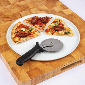 Roulette à pizza Vogue noire 102mm