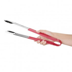 Pince de service code couleur Vogue 405mm rouge