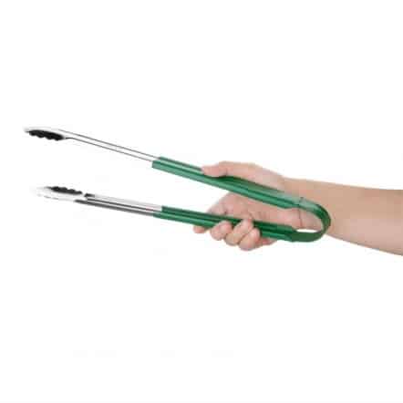 Pince de service code couleur Vogue 405mm verte