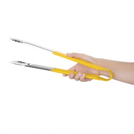 Pince de service code couleur Vogue 405mm jaune