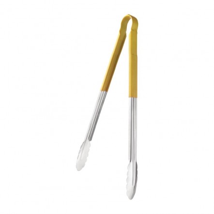 Pince de service code couleur Vogue 405mm jaune