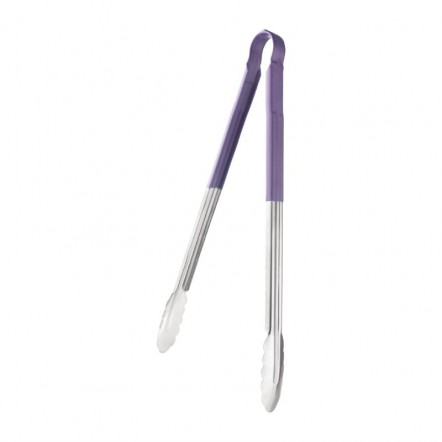 Pince de service code couleur Vogue 405mm violette