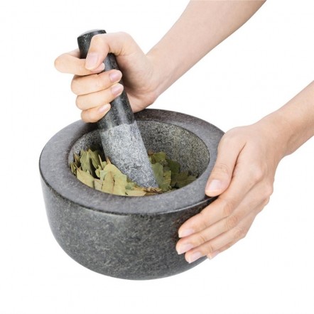 Pilon et mortier en granite Vogue