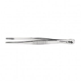 Micro pince inox embouts arrondis 160mm